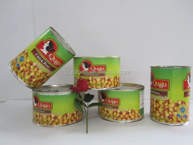 Canned chick peas