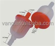 best quality fuel filter paper scooter oil filter for motorcycle