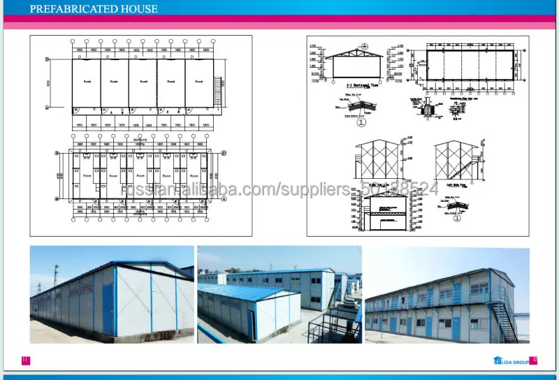 Lida Group prefabricated panels house manufacturers for site office-4