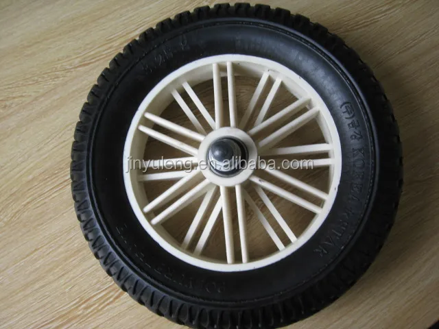 13 inch solid pu foam rubber wheel