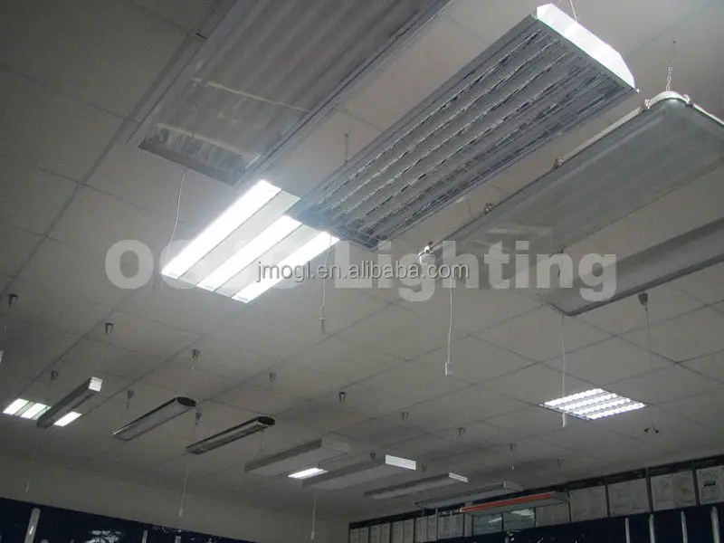 Indoor Recessed 60x60 Fluorescent Light T5 Aluminum Louver Grid
