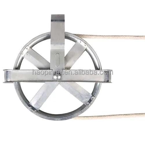 5-inch Aluminum Heavy Duty Clothes Line Pulley 
