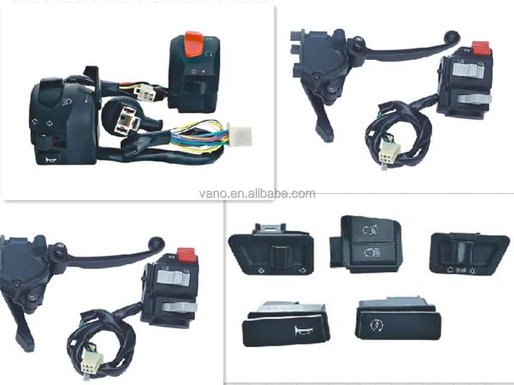 motorcycle handle switch assembly for CD70