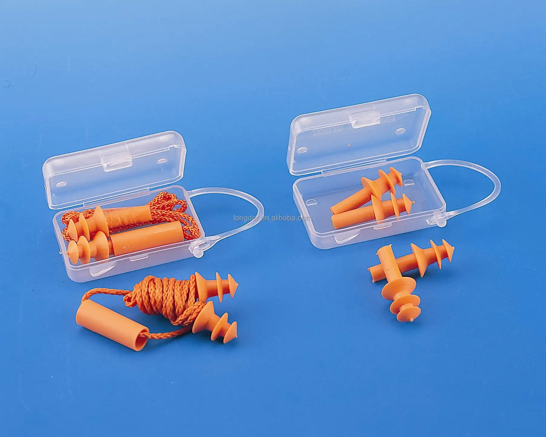 Orange Color Basic Type Ear Plugs With Case Buy Ear Plugs,Orange