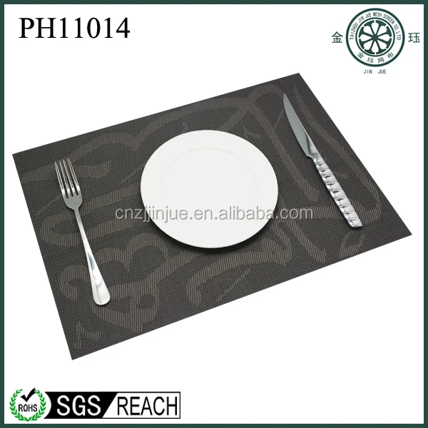 Under Table Mat Fused Glass Placemats Soft Pvc Placemat Table Setting ...