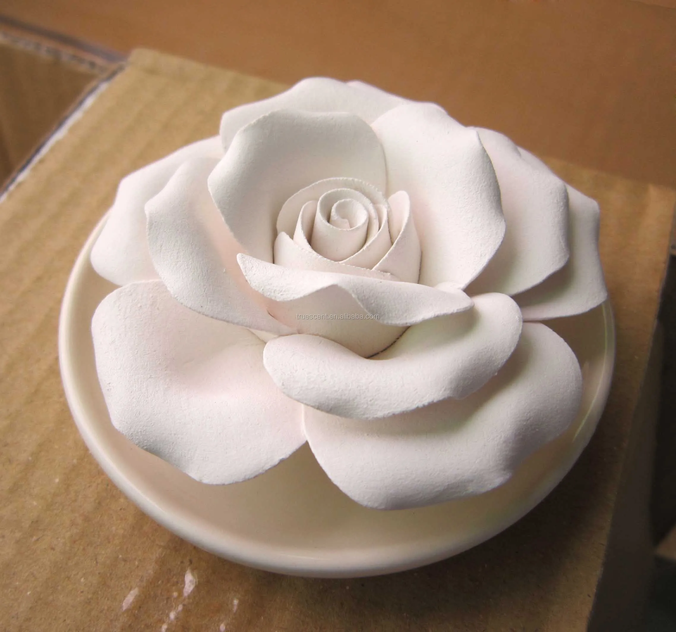 Peony Flower Shape Aroma Fragrance Ceramic Flower Diffuser Buy