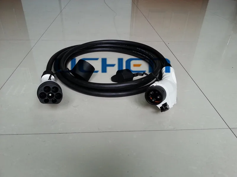 Male To Female Type 2 Ev Plug Iec 62196 Volkswagen E Golf Male To Female Type 2 Ev Plug Iec 62196