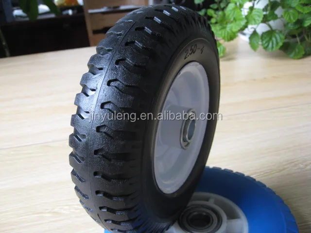 14x3.50-8 pu foam wheel for wheel barrow ,beach trolley ,