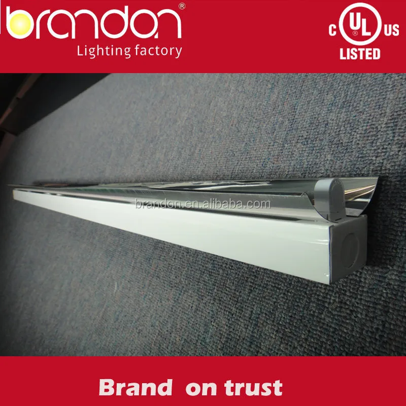 Led Lighting Housing Lowes Fluorescent Ceiling Batten T8 Fixture