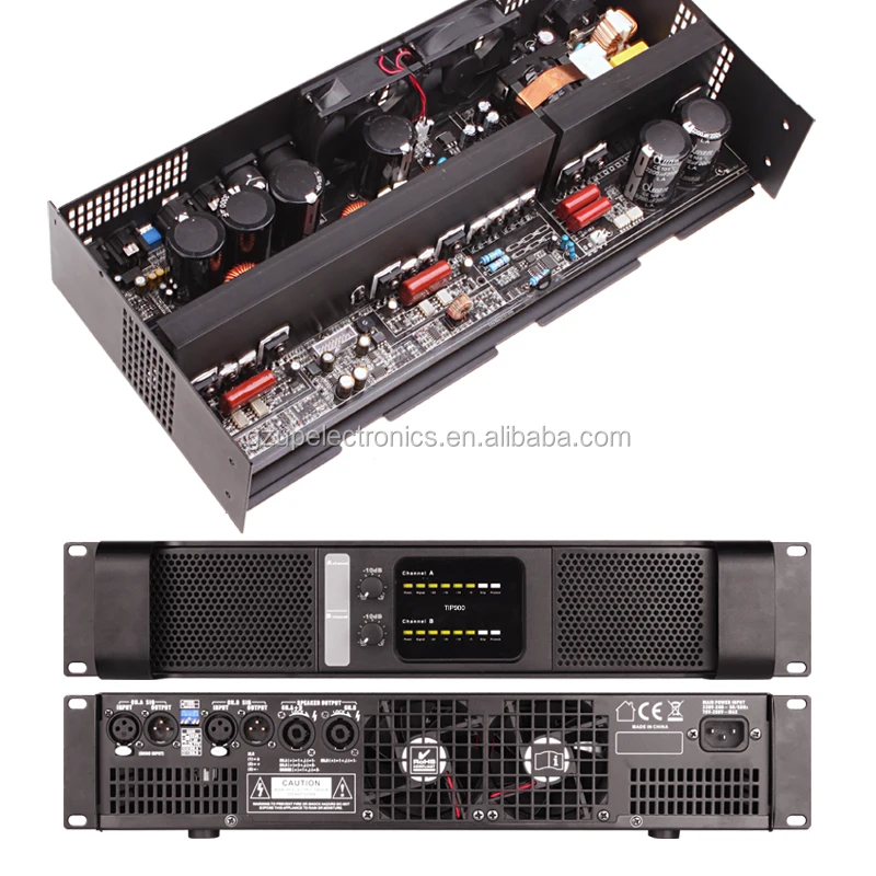 Ship from USA/Germany/Russia Tulun Play TIP600 2CH 600w class-d studio amplifier sound power amplifier