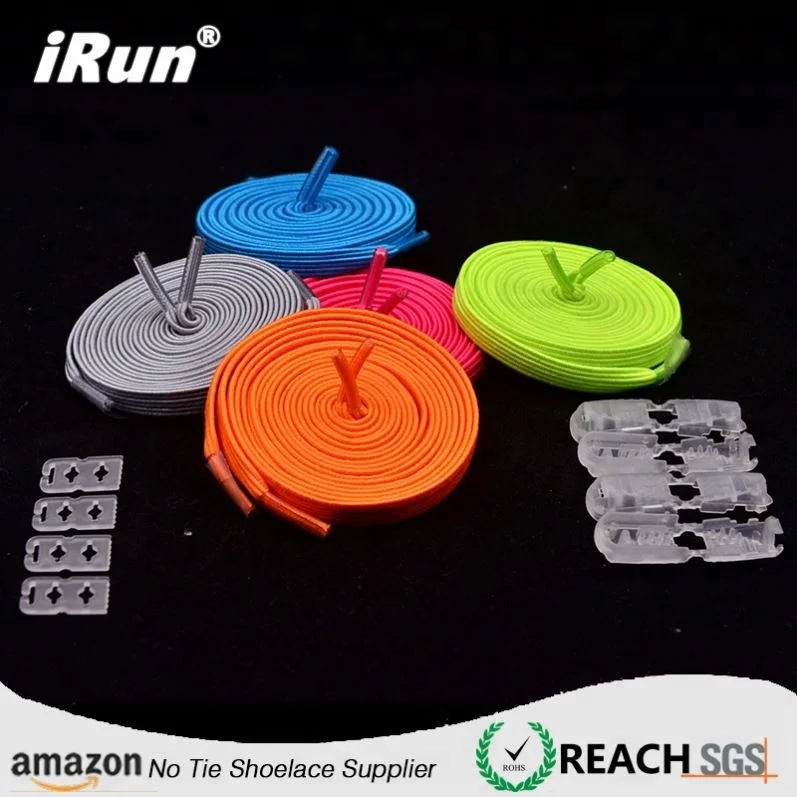 

iRun Extra Long Non-Slip No Tie Flat Shoelaces For Triathlon Running Elastic Shoe Laces - DHL FREE SHIPPING