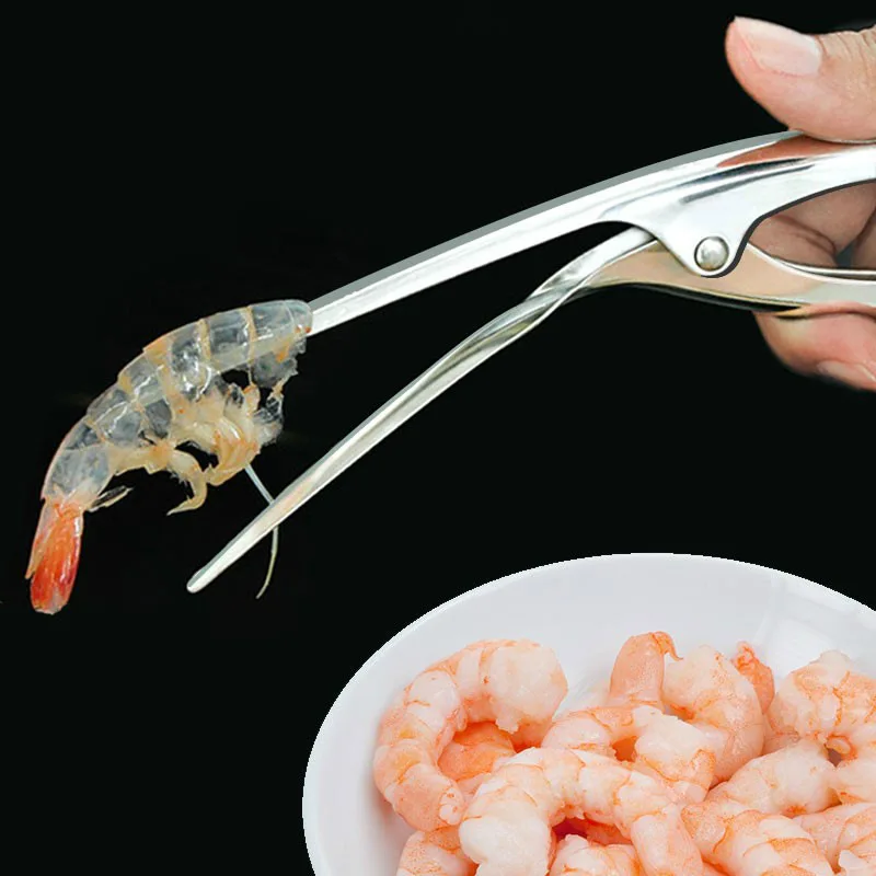 

Lobster Shrimp Deveiners Prawn Peeler Stainless Steel Seafood Shell Peeler