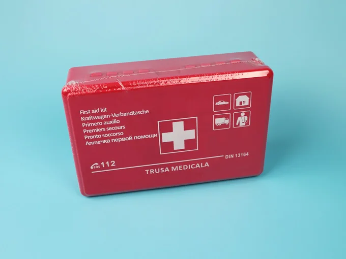 
High Quality Germany DIN13164 First Aid Kit Plastic First Aid Box 