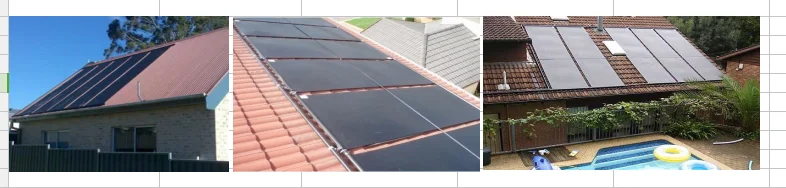 solar panel for pool pump and heater