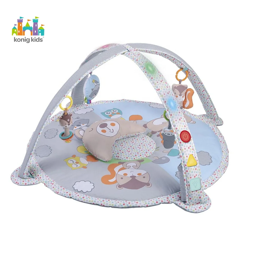 
Konig Kids Baby Products Round Infant Crawling Floor Carpet Baby Play Mat With Lights  (60842009894)
