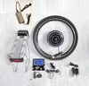 cheap 48V 1000W ebike conversion kit with battery and handlebar controller combined with LCD display