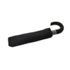 large black auto open and close pongee fabric j shape handle umbrella