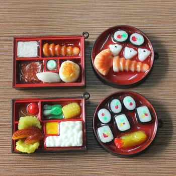 Fake Food Sushi Tempura Fried Prawns Display Decoration Present