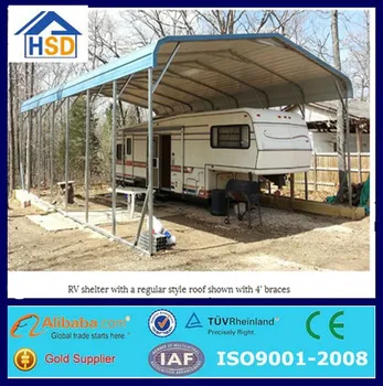 Cheap Outdoor Underground Mobile Car Parking Shed Rv Carport