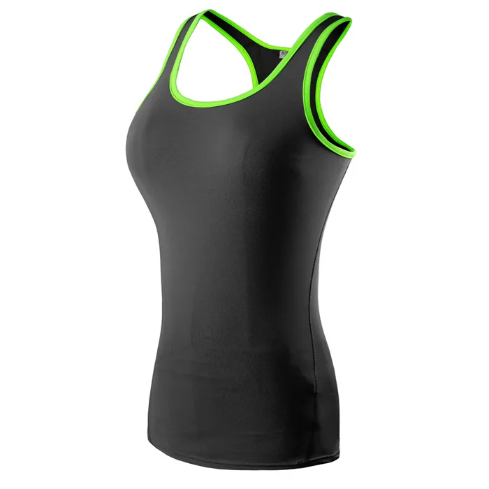 

Womens Yoga Shirt Yoga Tank Tops Gym Jogging Vest Female Running Top Woman Fitness Sport Top Sexy Yoga Clothing, Customized colors