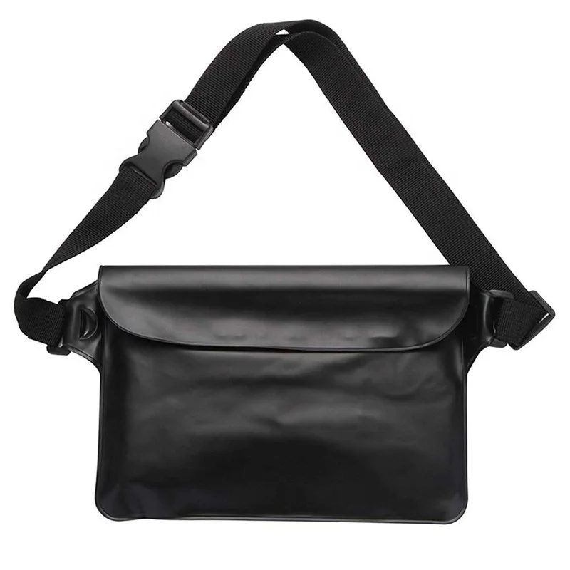 

Hot selling pvc waist bag waterproof pouch for smart phone wallet small accessories bag, Black, pink, blue, yellow, white, green, orange,green,etc