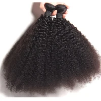 

Wholesale Natural Cuticle Virgin Remy Kinky Curly bundles Extension Type 4a 4b 4c Human Hair