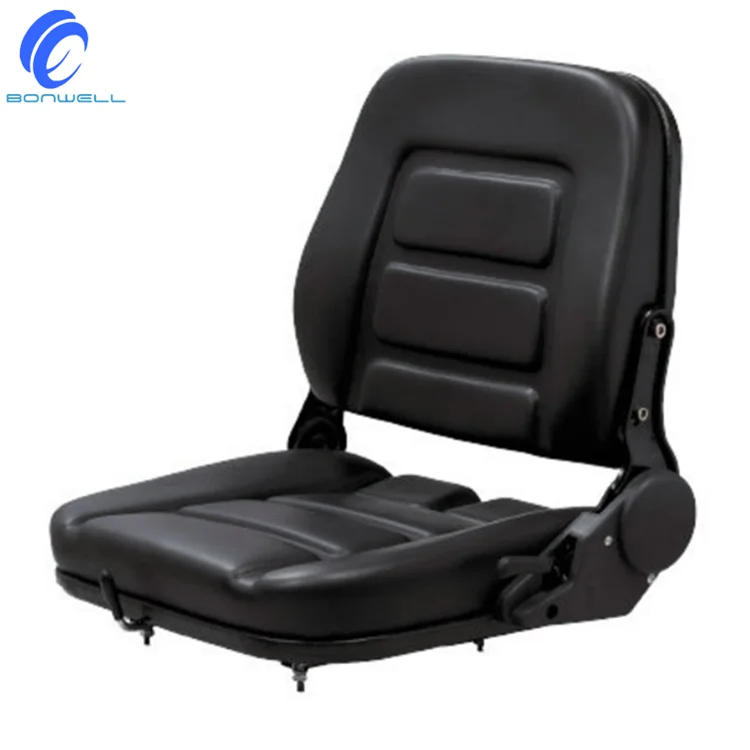 Cheap Price Wholesale Vinyl Forklift Seat With Backrest Adjustable