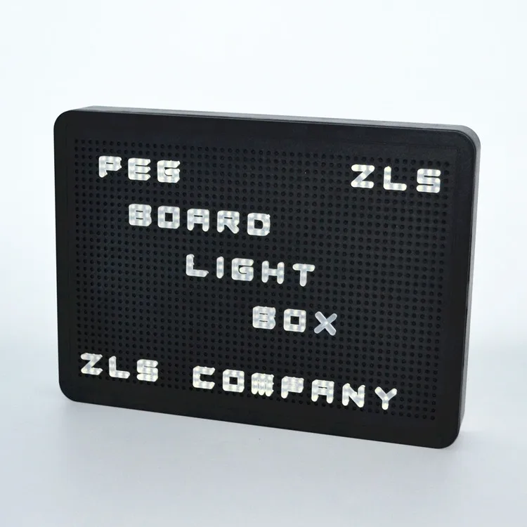 Acrylic Led Letter Display Board Electronic Letter Light Boards With