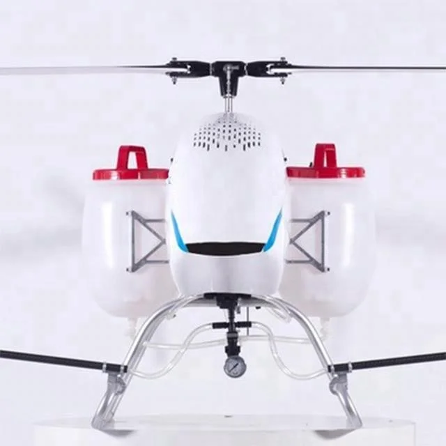 
2019 Latest hot-selling electric plant protection helicopter, single rotor multi-functional agricultural plant protection drone 