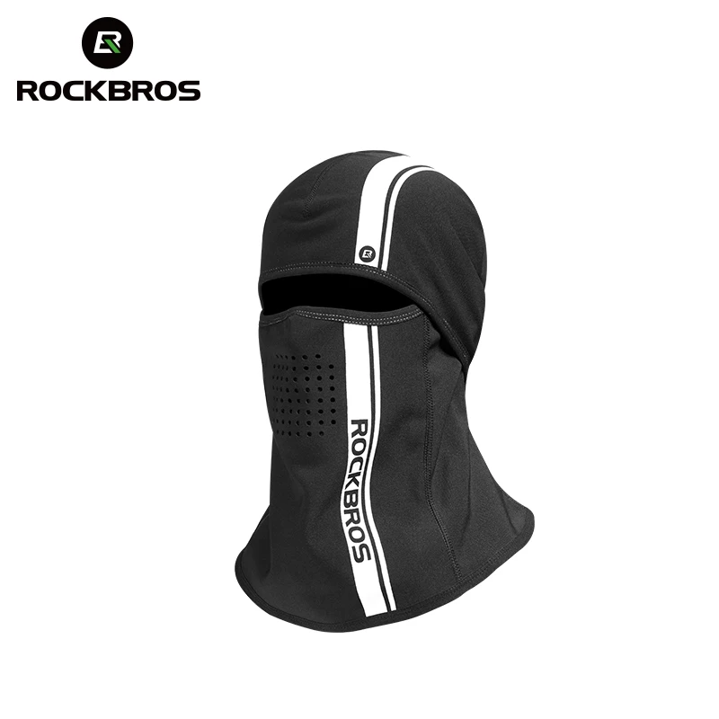 
ROCKBROS Skiing Thermal Bibs Snowboard Windproof Cap Face Mask Bicycle Winter Protect Warmer Caps  (60704958258)