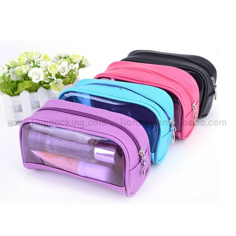 transparent pvc cosmetic bag