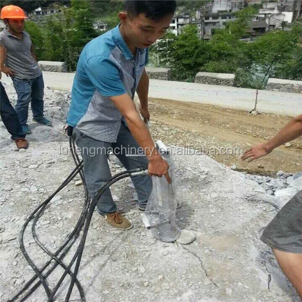 Good quality hydraulic stone rock concrete splitter for sale