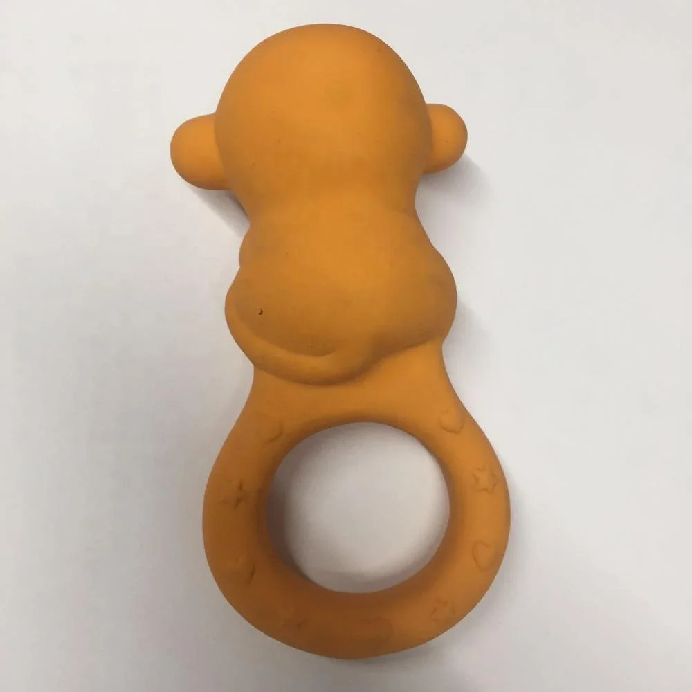 
BPA Free Eco-friendly Natural Rubber Latex baby teether 