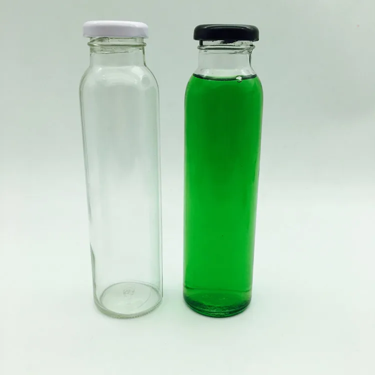 Cordial Glass Bottle For Juice And Soya Milk Coconut Milk With 38 Mm