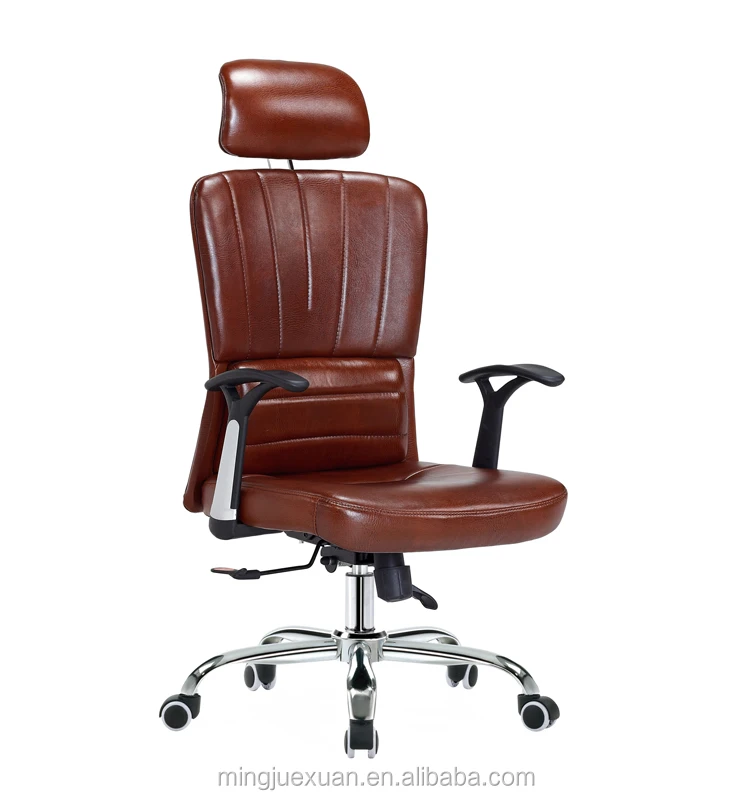 High Back Adjustable Fancy Screw Lift Executive Office Chair With