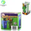 Recycled Plastic Green Mini Wheelie Bin Desk Tidy / Pen Holder