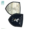 Custom Iron On Woven Fabric Embroidery Logo Patch For Uniform Clothing