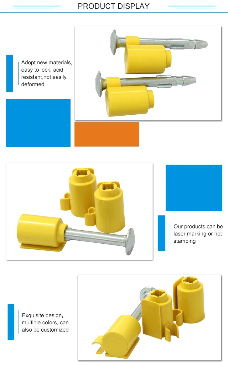 MA - BS 9013 low price shipping co<em></em>ntainers one-off bullet co<em></em>ntainer bolt seal