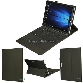 For Surface Pro 4 Case,High Quality Tablet Keyboard Cover Pu Leather ...