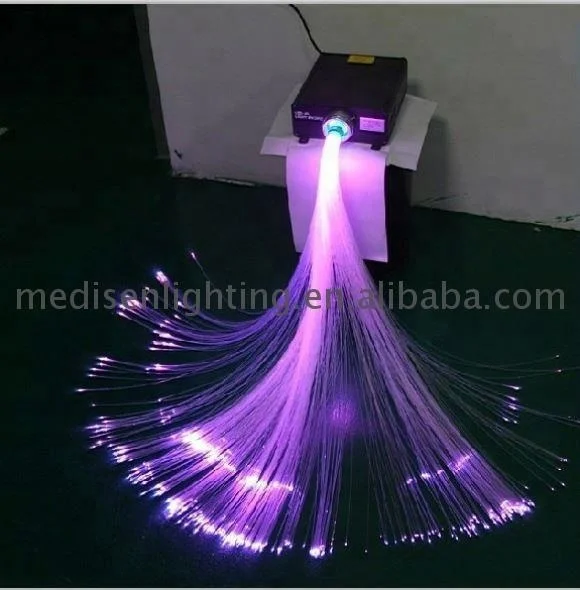 nice led pmma  fiber optic light for wedding hall