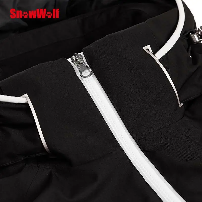 
Double Control Thermal Snow Suit Heated Anorak 