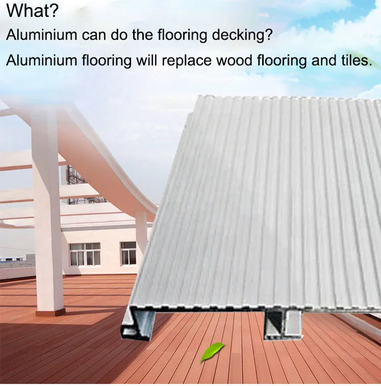 Gd Aluminum Extrusion Slipresistant Fireproof Outdoor Floor Aluminium