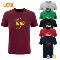 

OEM High Quality T Shirt Custom Logo Combed Cotton 180gsm Screen Printing Men's T Shirt