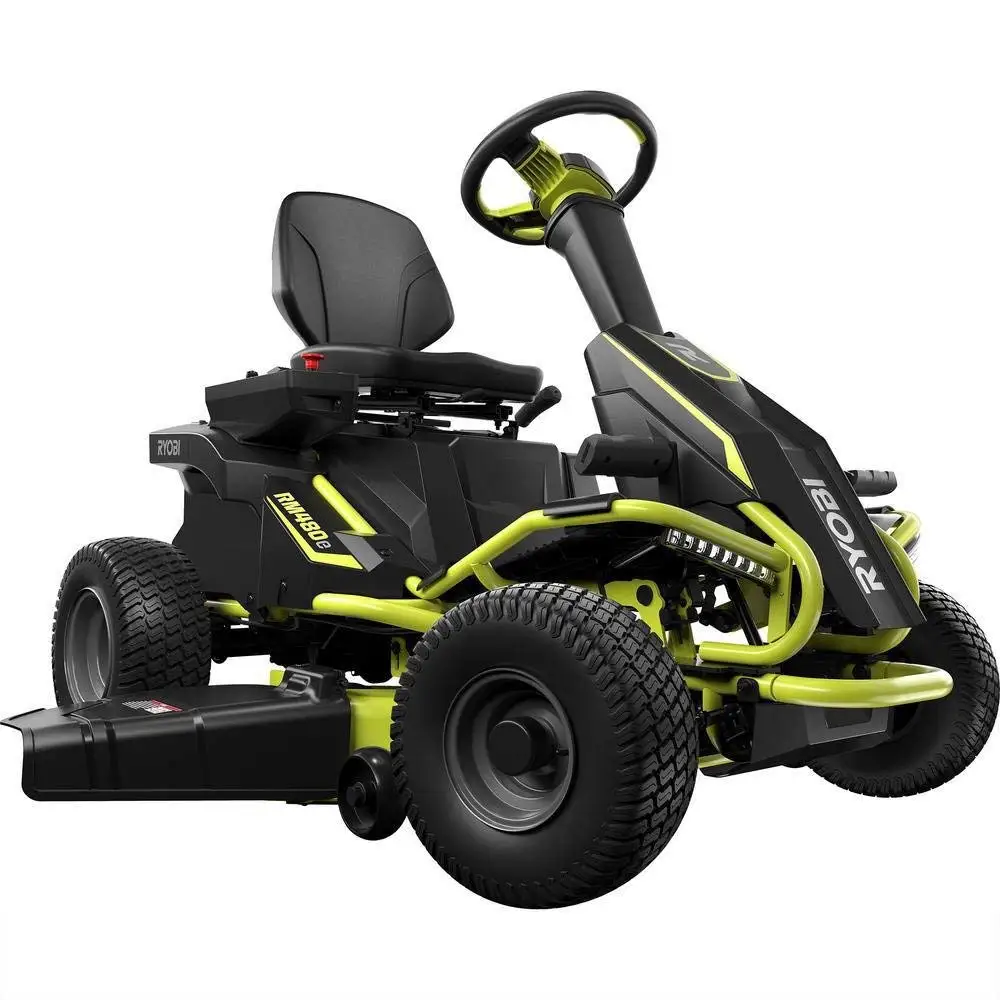 75 Ah Battery Electric Rear Engine Riding Lawn Mower