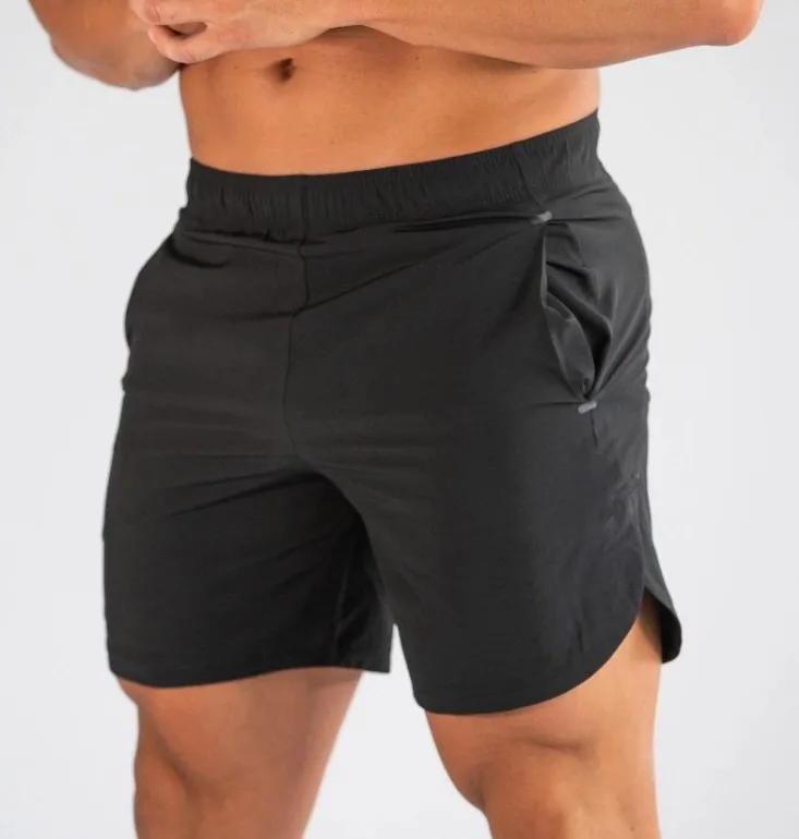 

OEM service professional polyester fashion custom men running sports shorts , workout shorts for gym