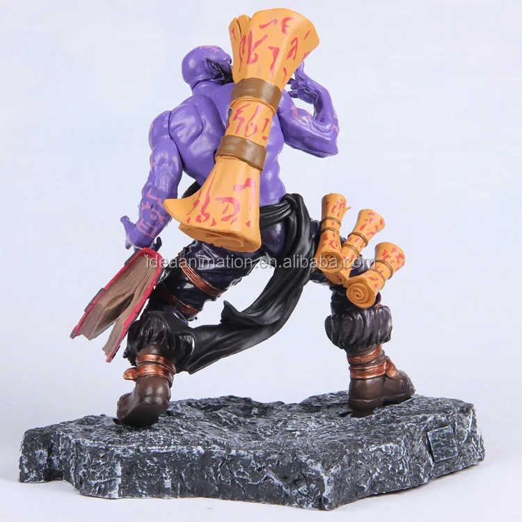 Custom Resin Action Figure Maker 3d Colorful Game Figure For Display