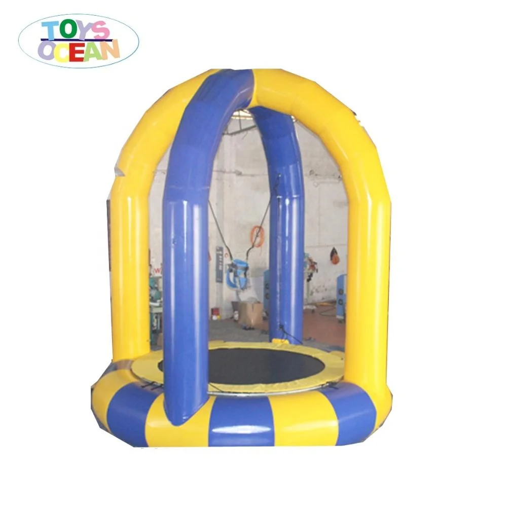 

inflatable bungee harness jumping trampoline