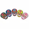 D&D 10 Pcs/Pack Skull Embroidered Patches Iron On Applique for Clothing Patches Sewing Crafts Accessory