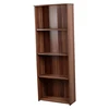4 layer home corner bookcase wooden bookshelf