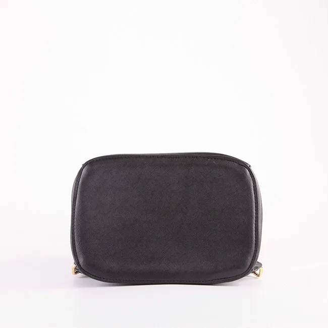 Wholesale Best Price Black Plain Saffiano PU Ladies Backpack 2016